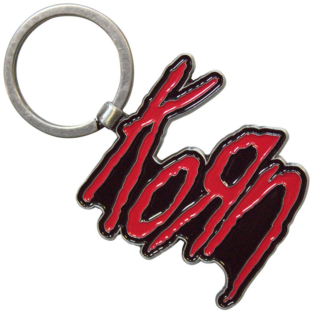 Korn - Red Logo Sleutelhanger - Rood